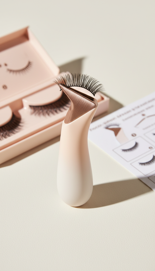 Ergonomic lash applicator tool